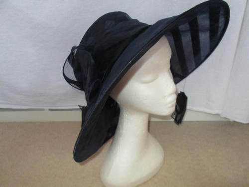 Elegant organza navy blue - m&s,