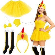 5 Pcs Set Chicken Costume