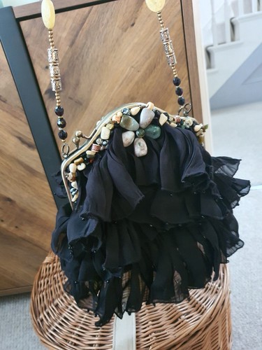 Mary frances black boho - black,