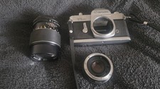 Canon Tlb Film Camera F2.8 Lens And Tele Converter