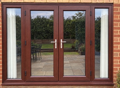 Rosewood upvc french doors - french, w