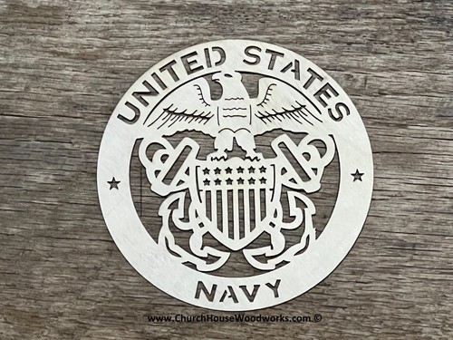 Wood navy laser cut military - laser,
