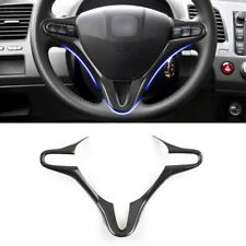 Carbon Fiber Trim Steering Wheel Frame Cover For Honda Civic Type-R FIT City