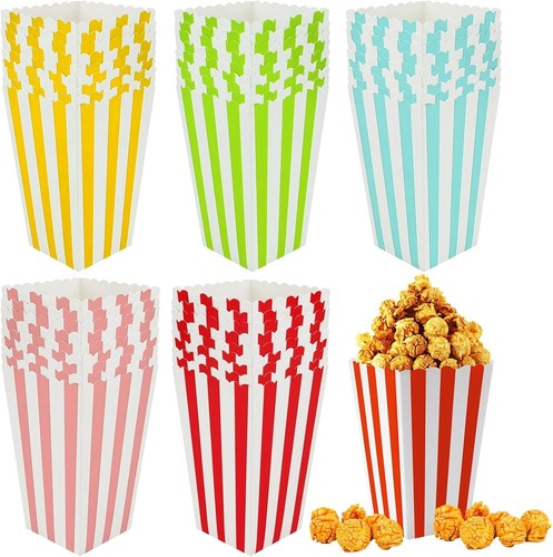 Mini popcorn boxes birthday - mini,
