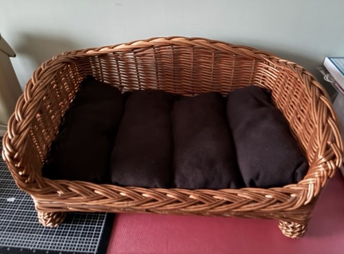 Small rectangle wicker - rectangle, dog/pet
