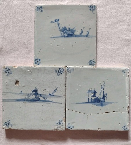 Group three antique dutch - group,