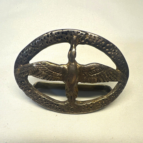 Silver tone eagle - eagle, motif