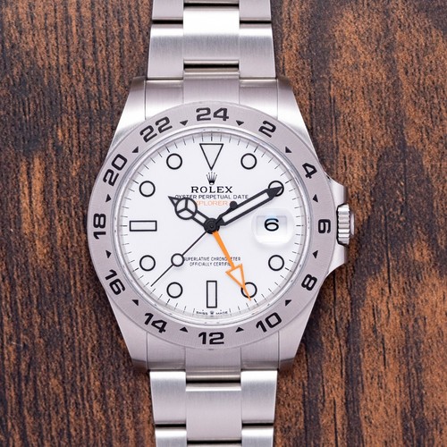Rolex explorer polar white - explorer, ii