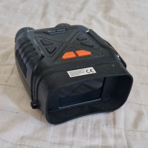 Night vision binoculars - binoculars, black
