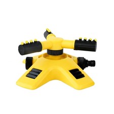 360° Rotating Garden Sprinkler, Adjustable Modes, 8-10m Range, ABS Material
