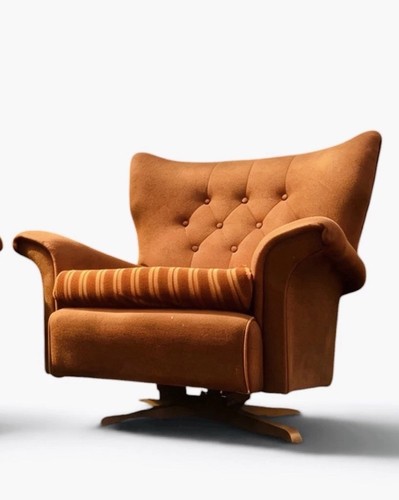 Vintage plan armchair - armchair, swivel