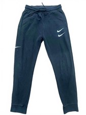Nike Sportswear Double Swoosh Joggers Black Men's Size Medium