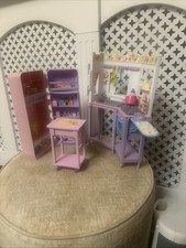 Vintage 2000barbie Kitchen and Fridge Accessories