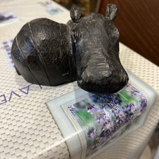 Vintage african wooden hand - african,