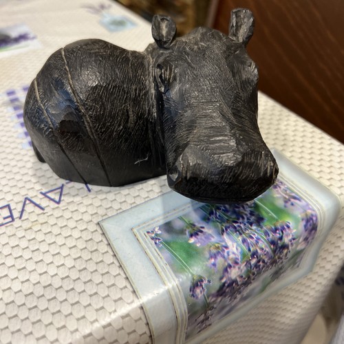 Vintage african wooden hand - vintage,