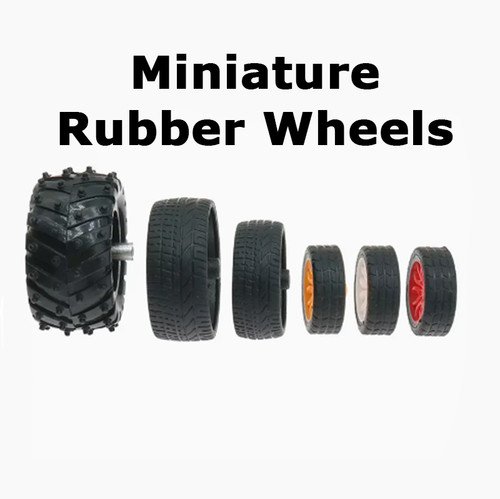 Miniature rubber wheels - wheels, tyre