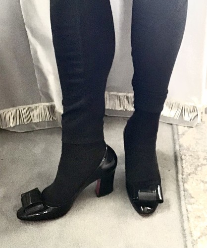 Miu black patent - miu, heeled