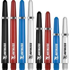 Ruthless | Deflectagrip 5 Sets (15) Dart Stems/Shafts, Multiple Lengths/Colours
