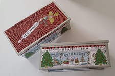 Christmas Biscuit Tins x 2 by Biscuiteers Only used for initial biscuit order.