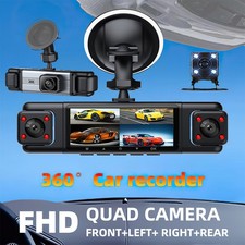 4 Channel Dash Cam 360° Dash