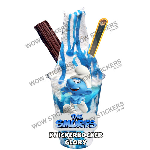 The smurfs ice cream - smurfs,