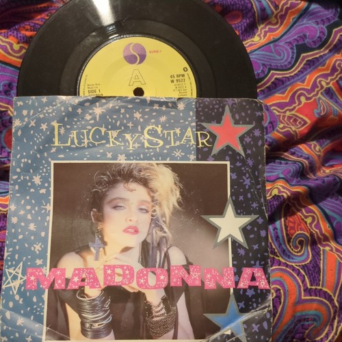 Madonna lucky star vinyl - madonna,
