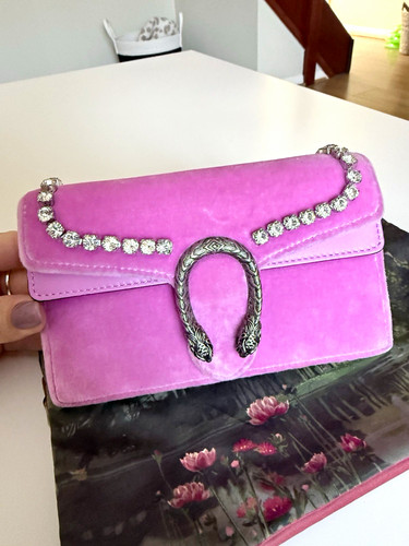 Gucci pink velvet - gucci,