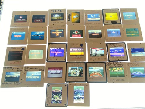 Loco nameplates railway slide - nameplates,