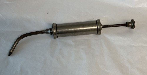 Vintage syringe oiler petrol - oiler,