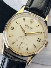 1958 rolex vintage 9ct - vintage, gold