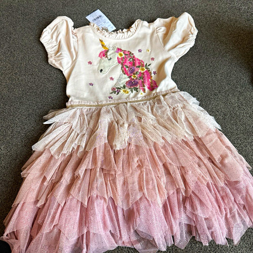 Matalan girls pink unicorn - matalan,