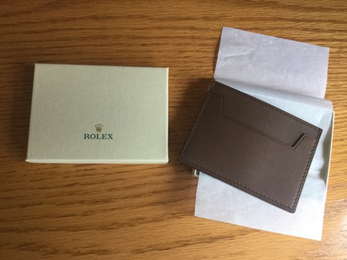 Rolex brown leather credit - rolex,