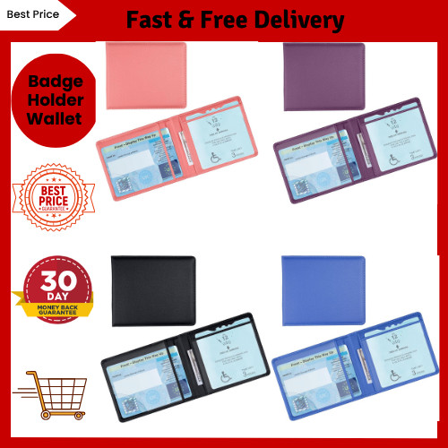 Genuine leather disabled blue - leather,