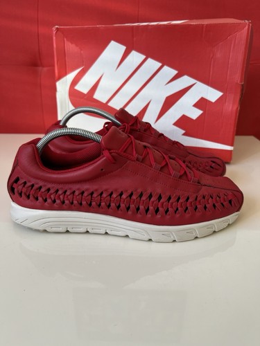 Nike mayfly woven red leather - mayfly,