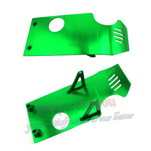 Green engine skid plate for - plate,