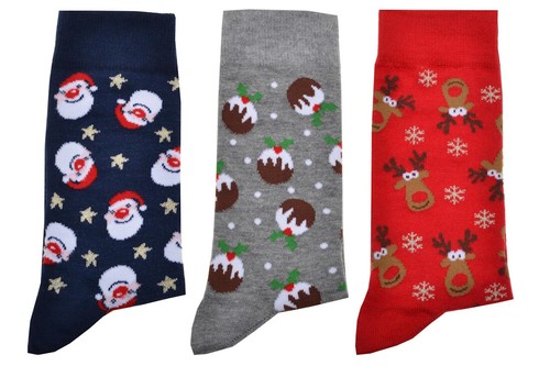 Pairs christmas socks - 3, of