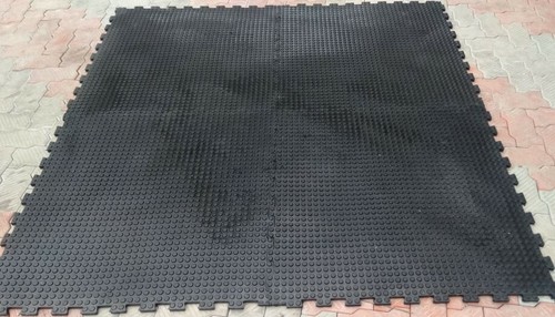 Milk parlor mat - milk, 1mx1mx20mm