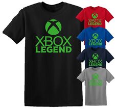 MENS XBOX T SHIRT LEGEND STYLE GAMER GAMING TOP YOUTUBE TEEN GIFT TEE KIDS
