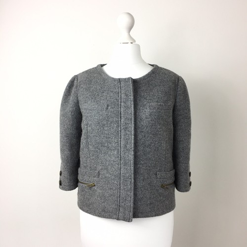 Hoss intropia grey wool short - intropia,
