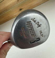 Wilson 3 Wood John Daly Aggressor 15.5 Degree USA Steel Shaft Wilson Grip