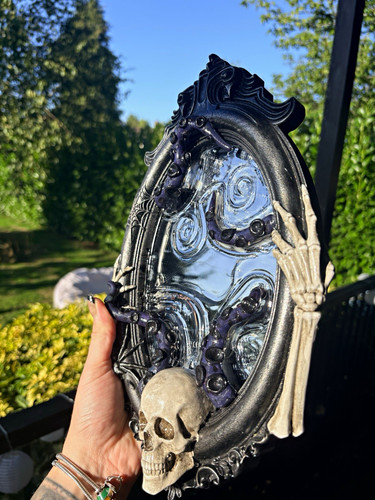 Gothic mirror with handmade