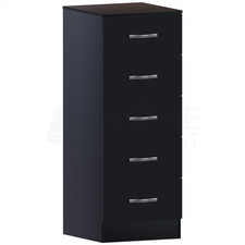 Modern Riano Wooden 5 Drawer