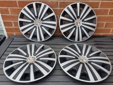 x4 15" Wheel Trim Set Hub Caps Suit a Vauxhall Combo Van Corsa Astra Zafira
