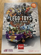Lego toys,19 page catalogue, Go Play Go Argos 2017.19 page Batman MovieDC Comics