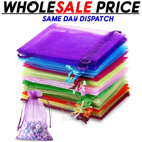 100pcs organza gift bags - organza,