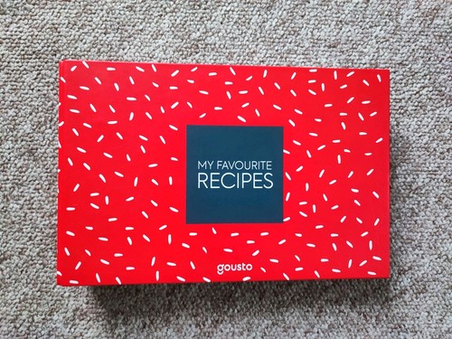 100 gousto recipe - 100, cards