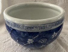 Lovely Vintage Chinese Prunus  Plant Pot