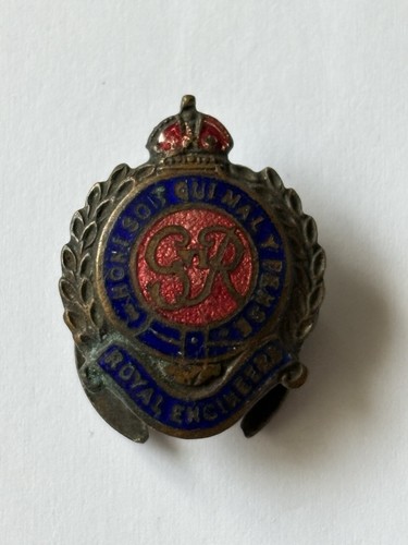 Ww2 royal engineers - engineers, lapel