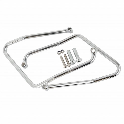 Chrome saddlebag support - saddlebag,