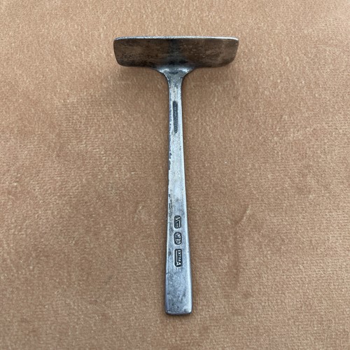 Silver baby pusher spoon - pusher,